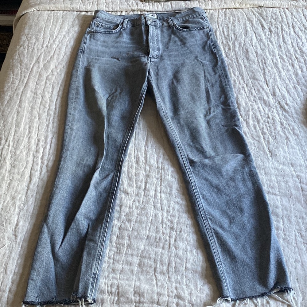 Agolde Nico Jeans in Grey Wash